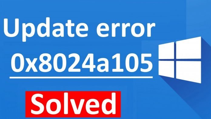error code ox8024a105